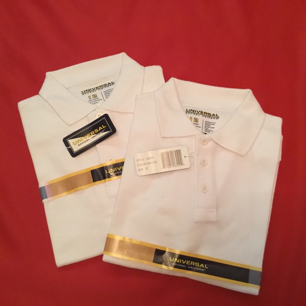 2 new white T-Shirts - offer